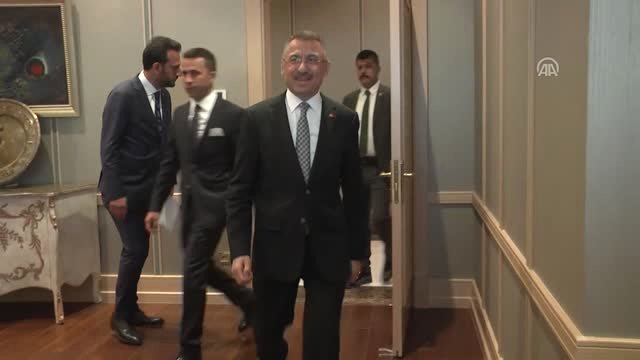 Cumhurbaşkanı Yardımcısı Oktay ATO Heyetini Kabul Etti