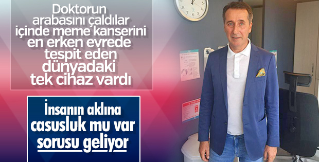Duktoskopi cihazı çalınan doktor, hırsızlara seslendi