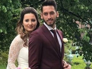 Eşi Hakan Çalhanoğlu’na yanıt verdi