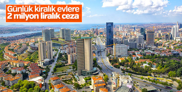 Günübirlik kiralanan evlere eş zamanlı yoklama