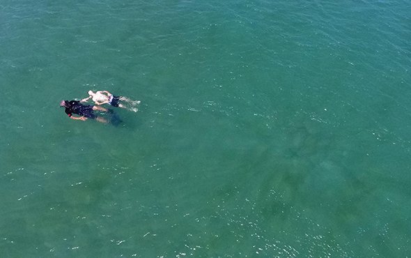 İki kardeşin korkutan anları: Böyle görüntülendi!