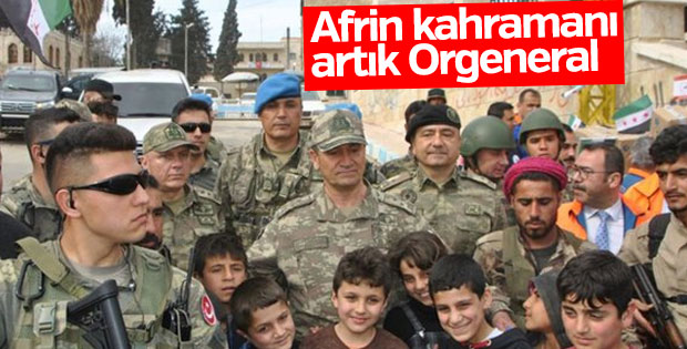 İsmail Metin Temel Paşa terfi aldı