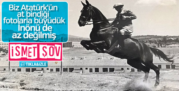 İsmet İnönü ’nün binicilik merakı: Ayazağa Kasrı
