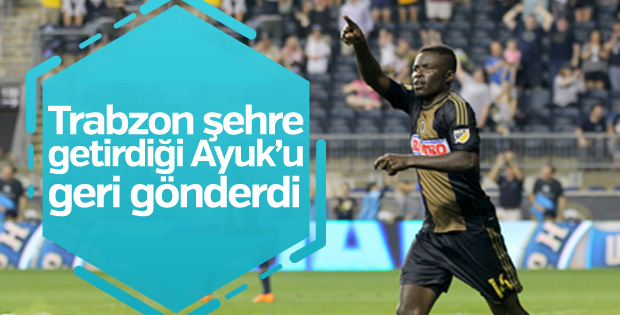 Trabzonspor Eric Ayuk’u geri yolladı