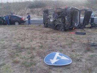 Manisa’da trafik kazası: 4 yaralı