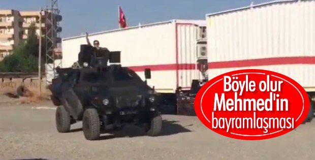 Mehmetçiğin iyi bayramlar mesajı
