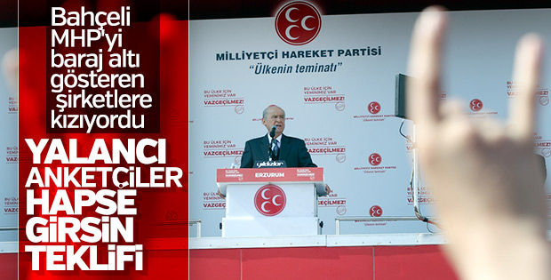 MHP'den aldatıcı anket şirketleri için yasa teklifi