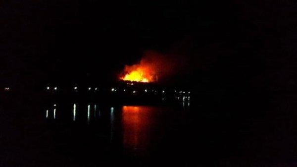 Muğla'da düğünden atılan havai fişek ormanı yaktı