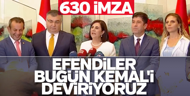 Muharrem İnce 630 imza topladı