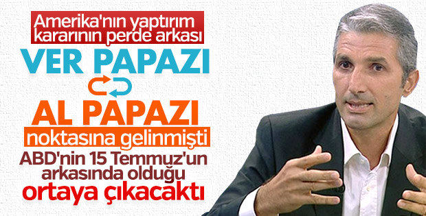 Nedim Şener ABD’nin yaptırım kararını değerlendirdi