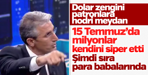 Nedim Şener’den patronlara dolar çağrısı
