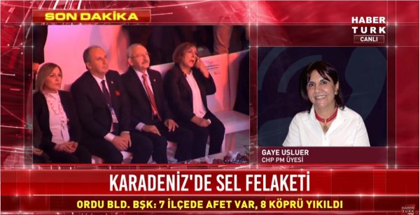 Ordu'da su baskını, CHP'de kurultay