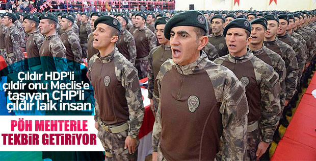 PÖH'lerden Eski Ordu Marşı