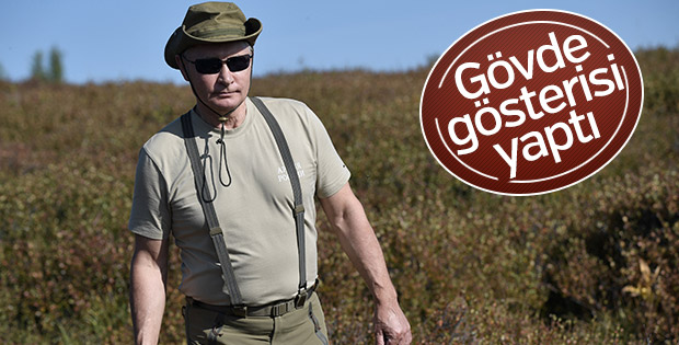 Putin yine pozlarıyla gündeme oturdu
