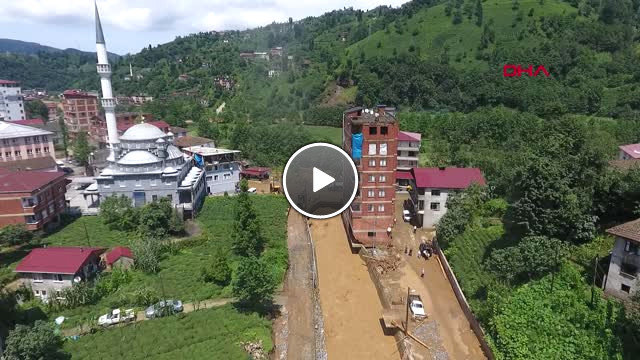 Rize de Dere Yatağı Üzerinde Kurs Binası ve Kahvehane Hd