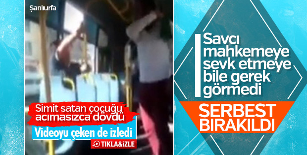 Şanlıurfa’da çocuğu kemerle döven birey özgürlük bırakıldı