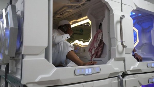 Suudi Arabistan ’dan hacı adaylarına uyku kapsülü