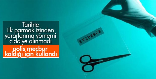 Tarihte parmak izinden ilk faydalanma