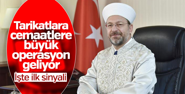 Tarikat ve cemaatlere kontrol mekanizması yolda