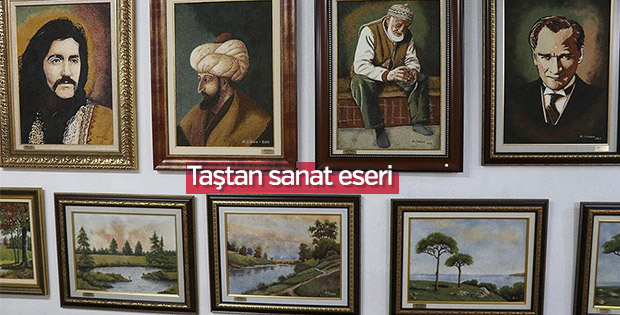 Taşı sanat eserine dönüştürüyor