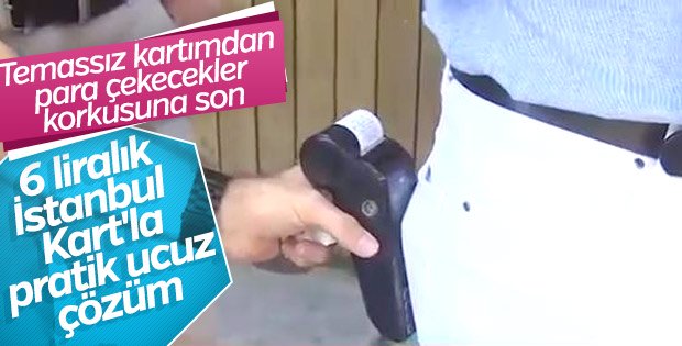 Temassız kartla dolandırılmama yöntemi