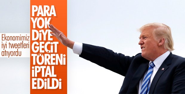Trump'ın istediği askeri geçit töreni yapılamayacak