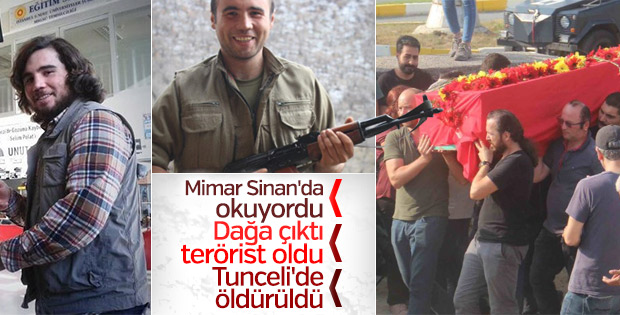 Üniversiteyi bırakıp PKK’ya katılan terörist öldürüldü