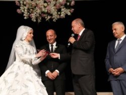 Başkan Erdoğan nikah şahidi oldu