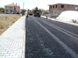 Yazıhan'da Asfalt Çalışması