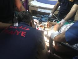 Aksaray'da Afgan çalışan elini kıyma makinesine kaptırdı