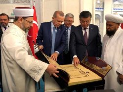 Başkan Erdoğan'ın Kırgızistan'a götürdüğü hediye