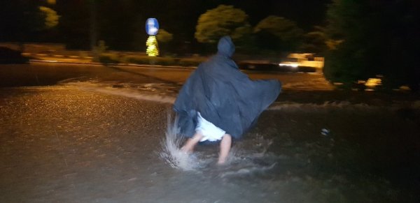 Karabük ve Safranbolu 15 dakikada yağmura teslim