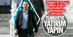 Bakan Albayrak finans kuruluşlarının yöneticileriyle görüştü