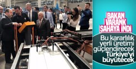 Bakan Varank'tan yerli üretim yapan fabrikalara ziyaret