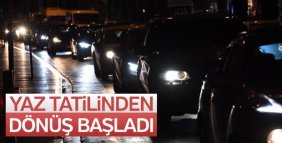 Çanakkale'de 5 kilometrelik feribot kuyruğu