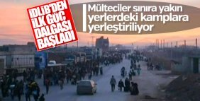 İdlib'de göç dalgası