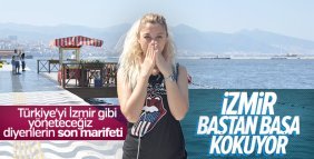 İzmir genelinde fena koku egemen