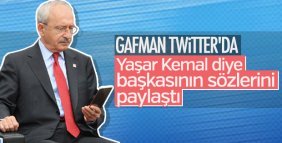 Kemal Kılıçdaroğlu'nun Yaşar Kemal gafı