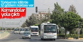 Komandolar İdlib sınırına gönderildi