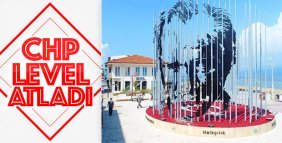 Mudanya'ya 360 dereceden görünen Atatürk silüeti