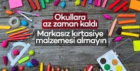 Okullar yaklaşıyor tehlikesiz kırtasiye malzemesi alın