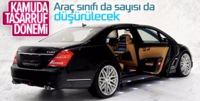 Ulus kurumlarındaki makam araçlarında tasarruf dönemi