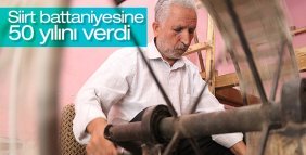 Yarım asırdır battaniye ustalığı yapıyor