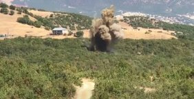 Tunceli'de 2 sığınak daha imha edildi