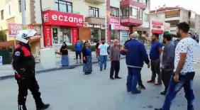 Hırsızlık şüphelisinin yakınları hastaneyi birbirine kattı