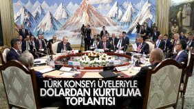 Başkan Erdoğan Kırgızistan'da