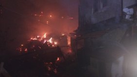 Çorum ’da yangın 2 evi kül etti