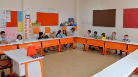 Maarif Okulları'nda birincil ders zili çaldı