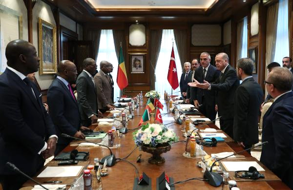 Benin Cumhurbaşkanı Patrice Talon Beştepe'de