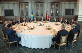 Kazakistan Cumhurbaşkanı Nursultan Nazarbayev Beştepe'de//ek Fotoğraf